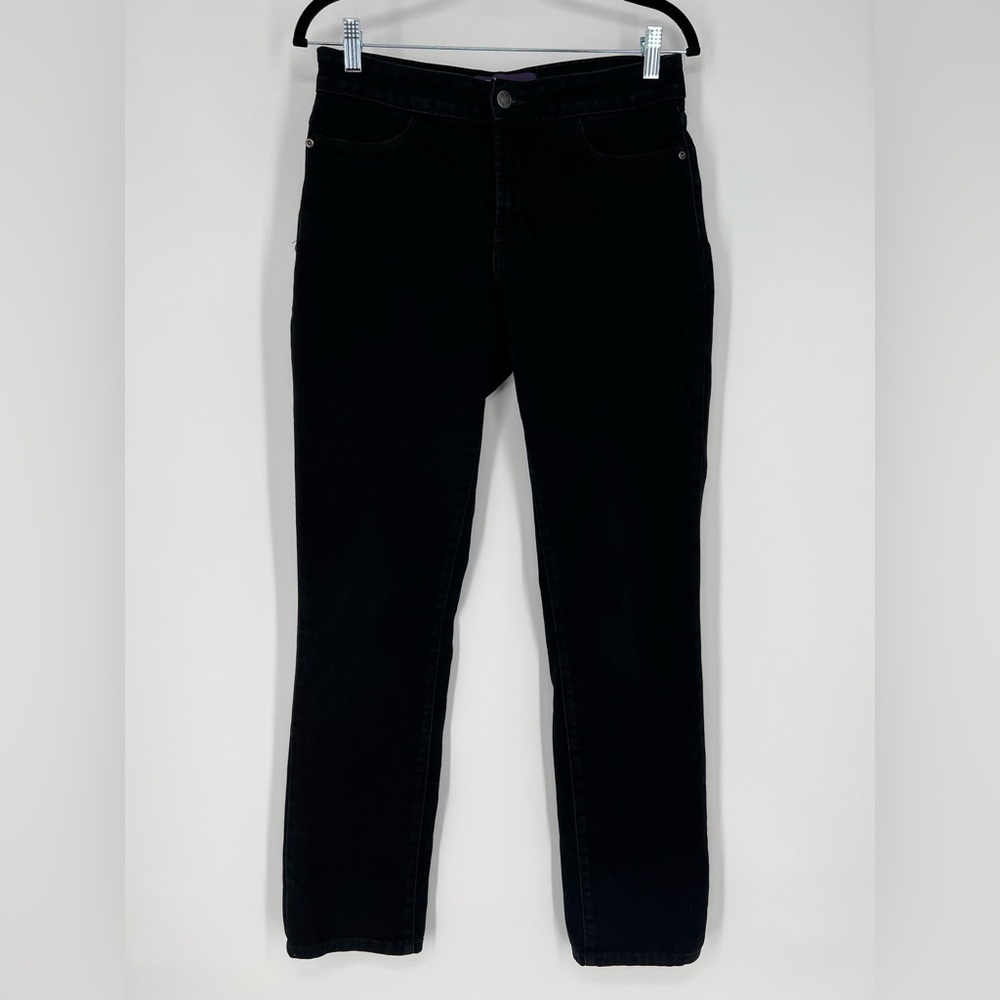 (NYDJ) Not Your Daughter's Jeans‎ (NYDJ) women's denim jeans in black.